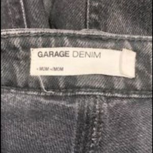 Black Garage Mom Jeans. Size 1